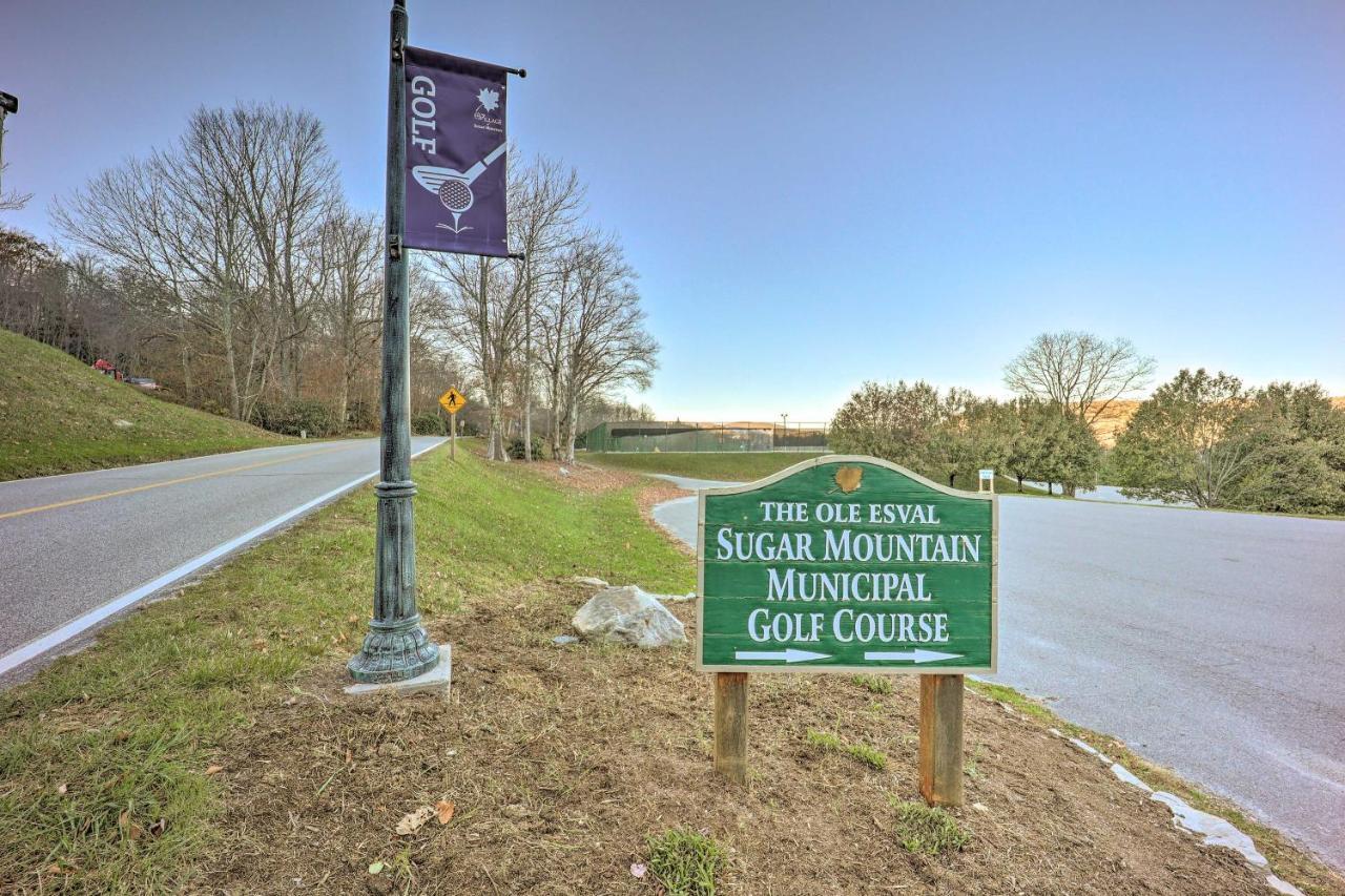 Sugar Mountain Condo With Aandc - Walk To Ski And Golf! Экстерьер фото